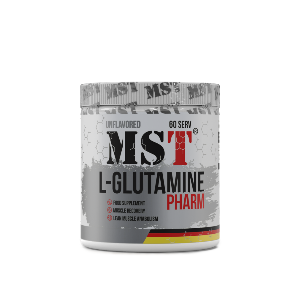 MST® LGlutamine Pharm Амінокислота Глютамiн Без смаку 300 грам