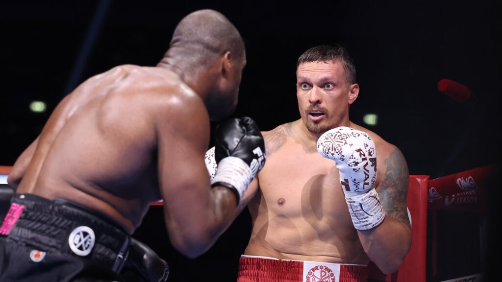 Усик Дюбуа результат