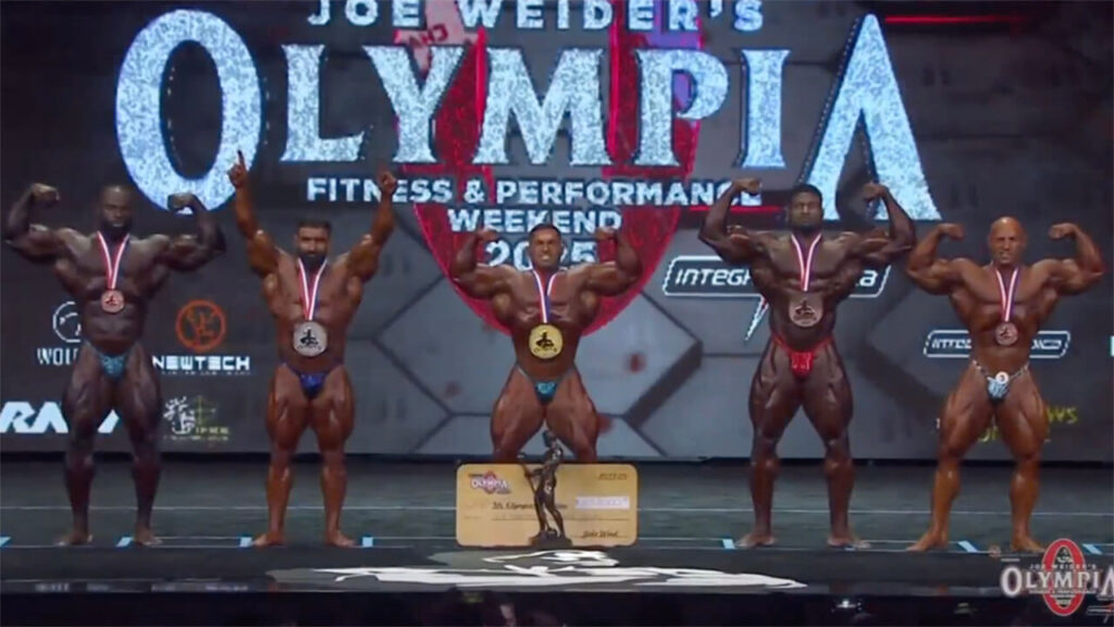 топ 5 містер олімпія